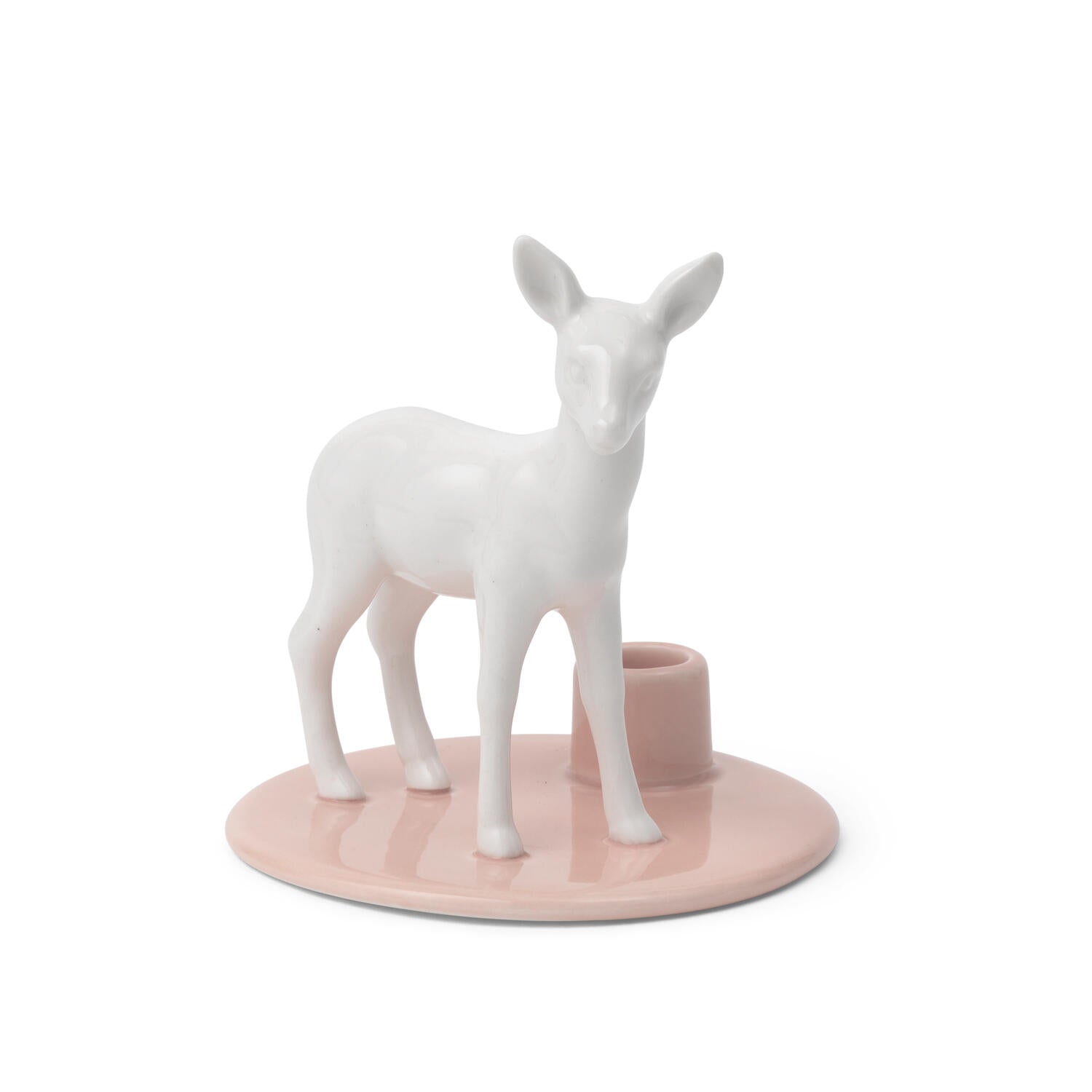 Sweet Stories Standing Fawn lysestage - rose